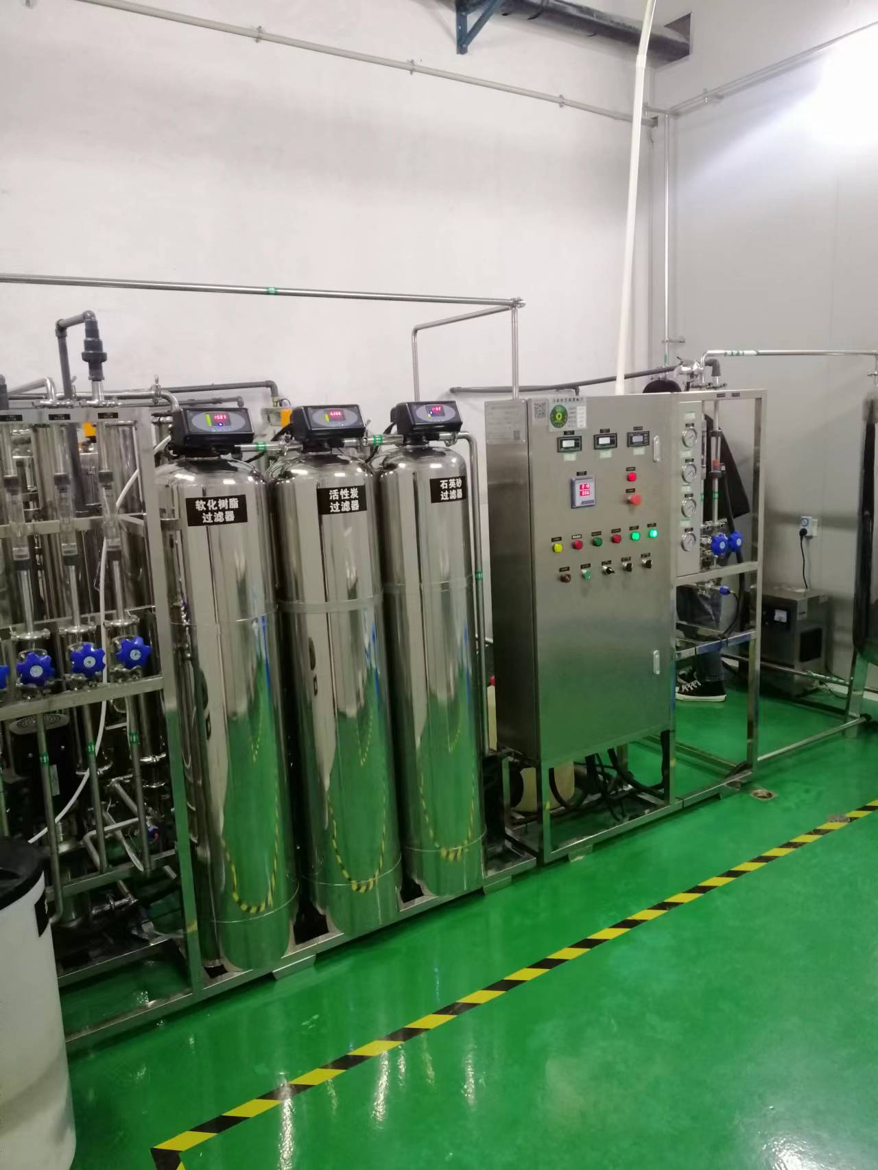 医疗器械企业双级反渗透+EDI纯水设备
